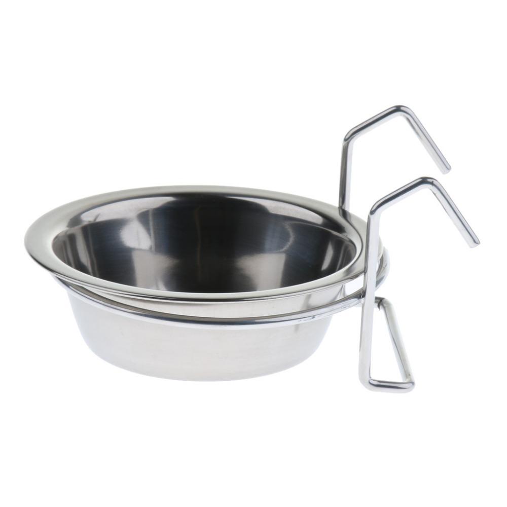 [Elegan] Mangkok Kandang Burung Beo 1PC Heavy Duty Dengan Penjepit Removable Hanging Nuri Food Bowl