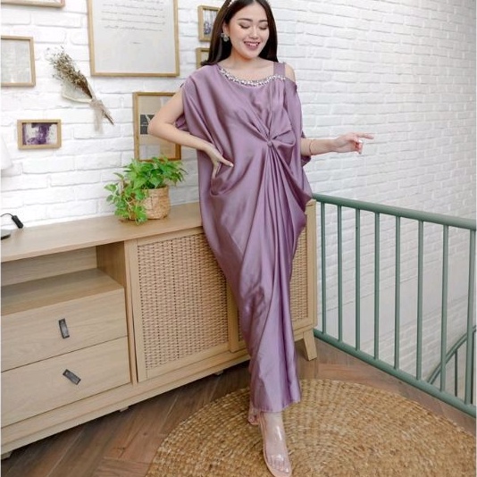 Gauri Kaftan Dress - Kaftan Lebaran - Kaftan Wanita - Baju Lebaran