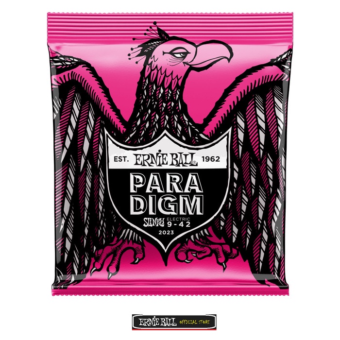 Senar Senar Ernie Ball Paradigm 2023 Super Slinky Gitar Elektrik