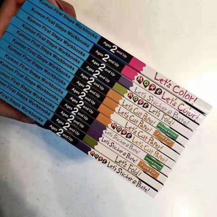 

Kumon Set Book Age 2+