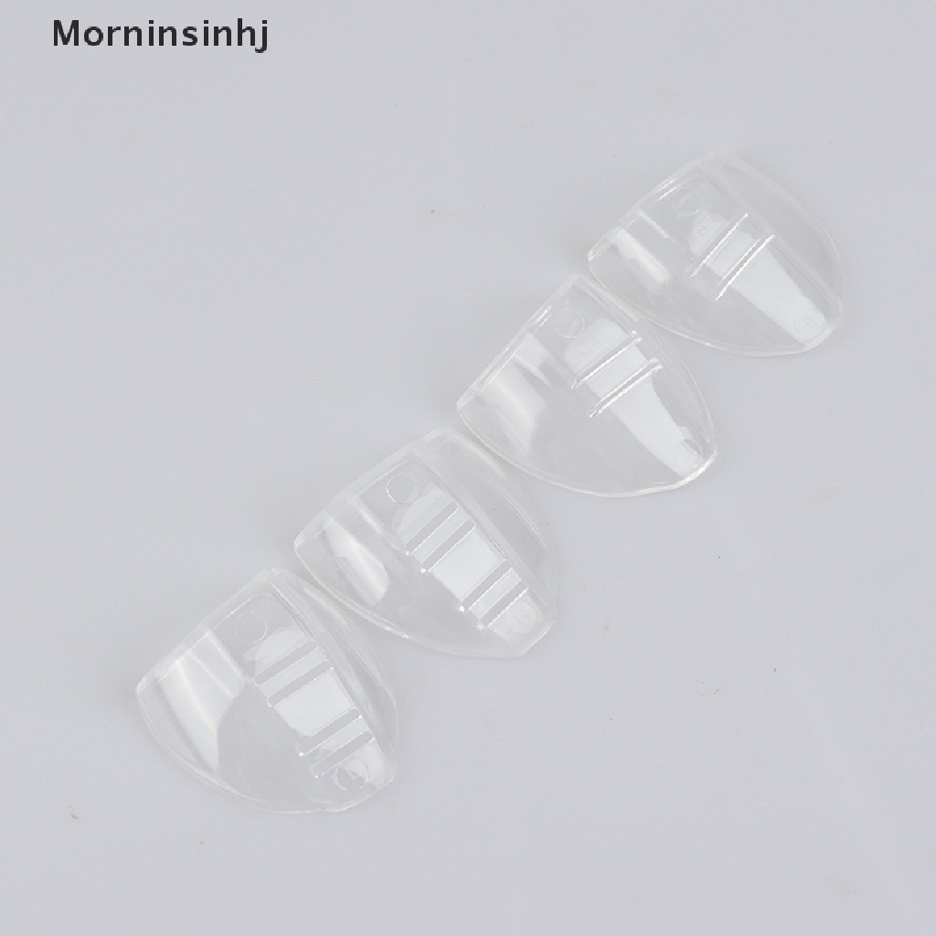 Mornin 2Pcs Eye Flexible Clear Shields Side Safety Goggles Kacamata Universal Anti Fog id