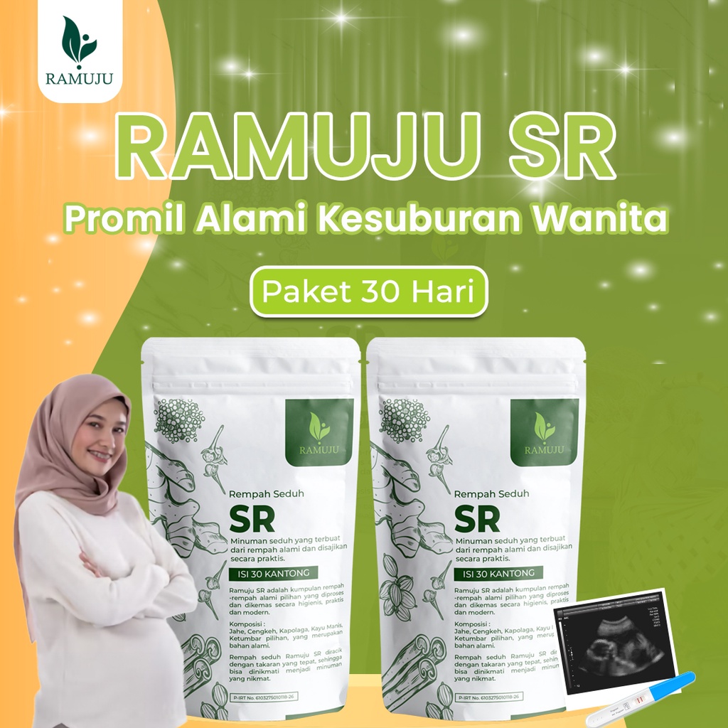 Ramuju SR Paket 30 Hari Ramuan Menyehatkan Rahim