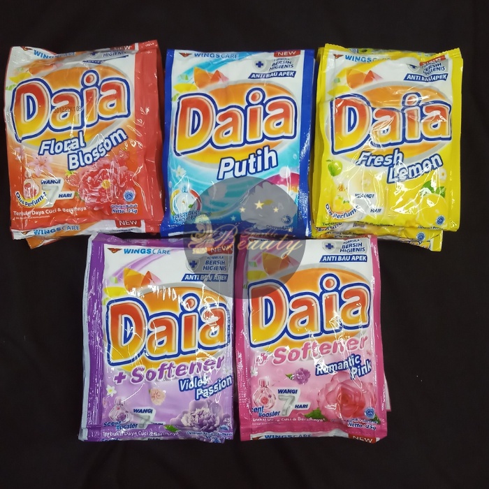 Sabun Daia Rencengan kemasan 25gr/sabun daia promo 3 renceng isi 18pc/sabun pencuci baju daia kemasa
