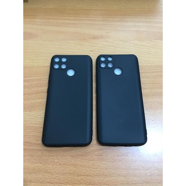 realme c12 narzo 20 softcase kesing premium black c12 soft case narzo 20 case premium
