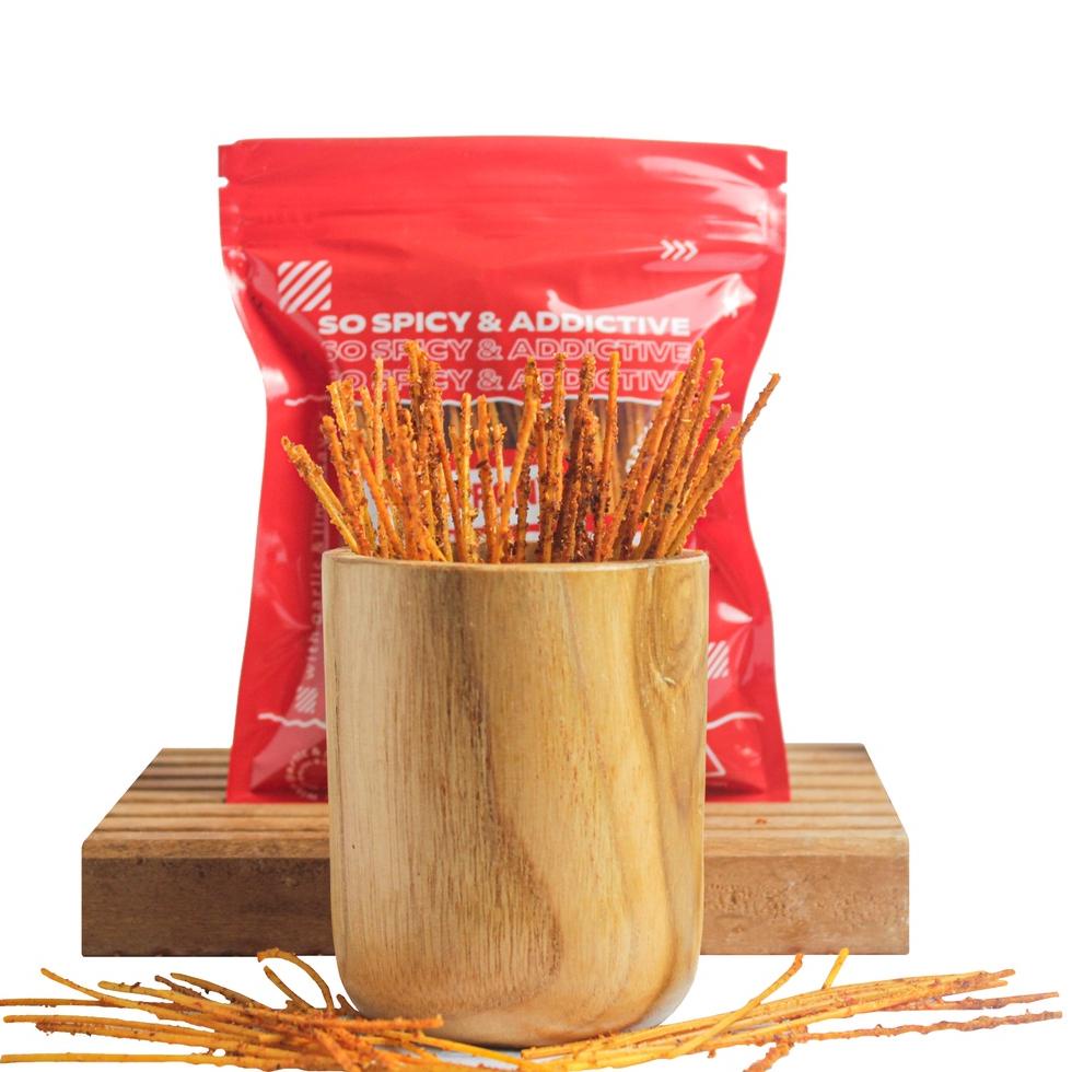 

C77 Mie Lidi Pedas Daun Jeruk Cuck Kemasan 90 Gram Makanan Ringan Jajanan Snack Cemilan Nagih PROMO SPESIAL ヒ