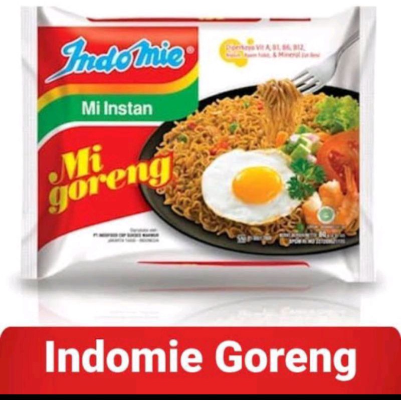 Indomie instan//mie goreng atau mie rebus 85g