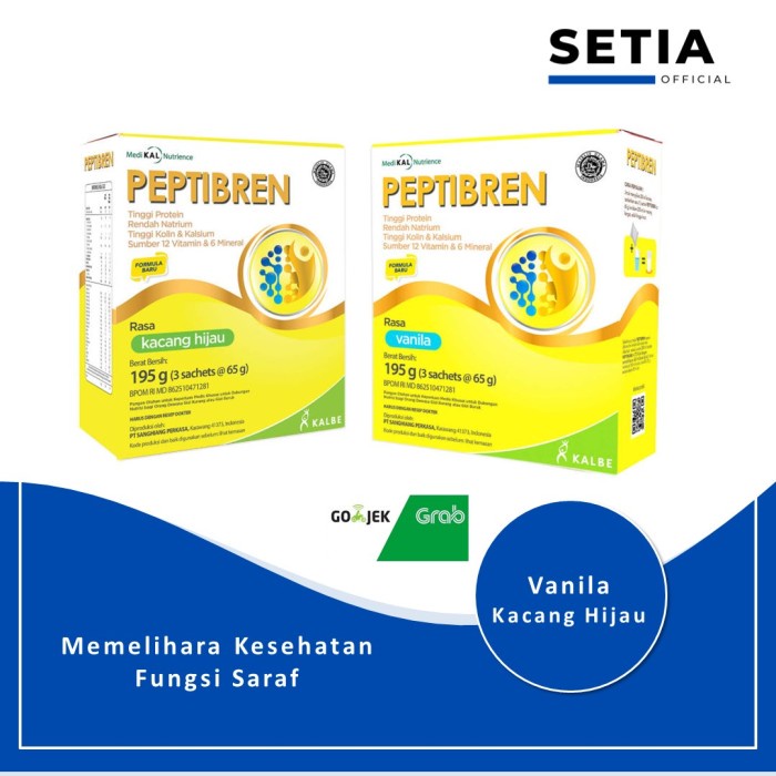 

[ COD ] Peptibren susu anti stroke alzheimer - Vanila