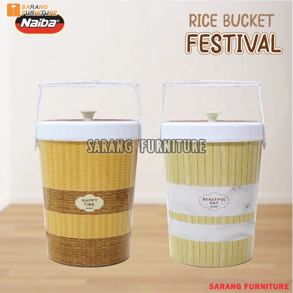 TERMOS NASI NAIBA 3130 RICE BUCKET TEMPAT NASI TERLARIS TERMOS ES TERMOS MURAH