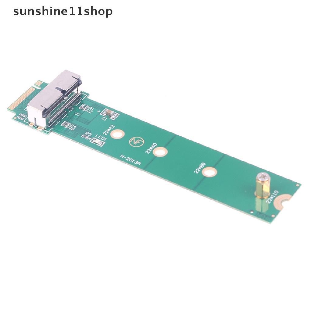 Sho Untuk MacBook Air Pro12+16Pin SSD Ke M.2 Kunci M (NGFF) PCI-e Adapter Converter N
