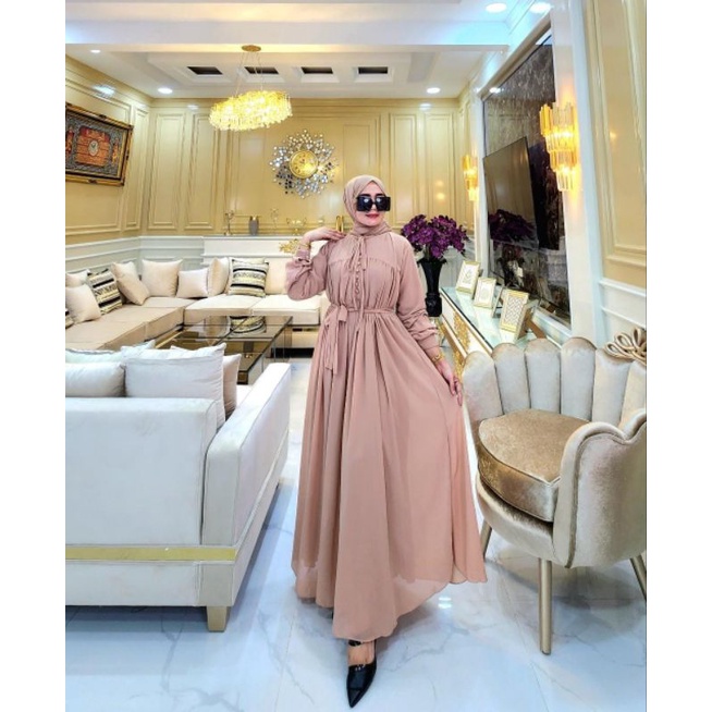 GAMIS WANITA TERBARU SAFIRA DRESS (DJH)