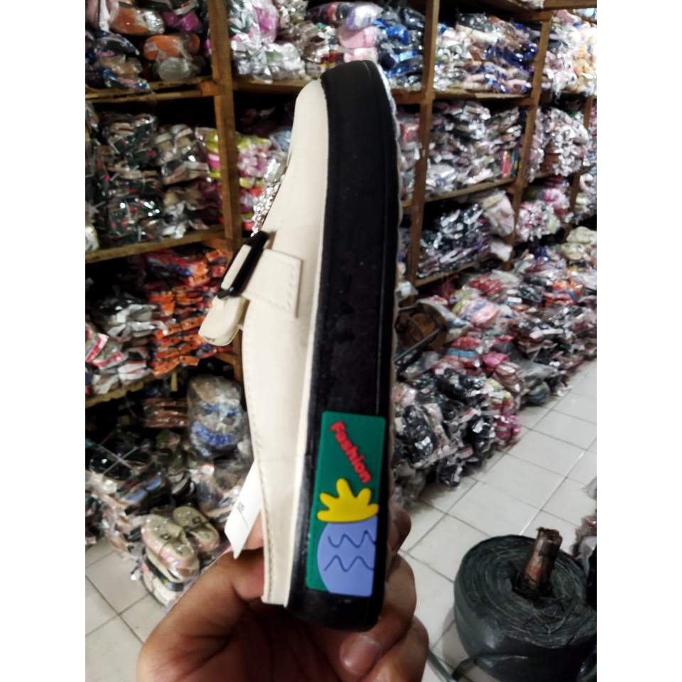Sandal Selop Platform Wanita Import Karet Jelly 039-3A (36-41) Sandal Selop Kekinian