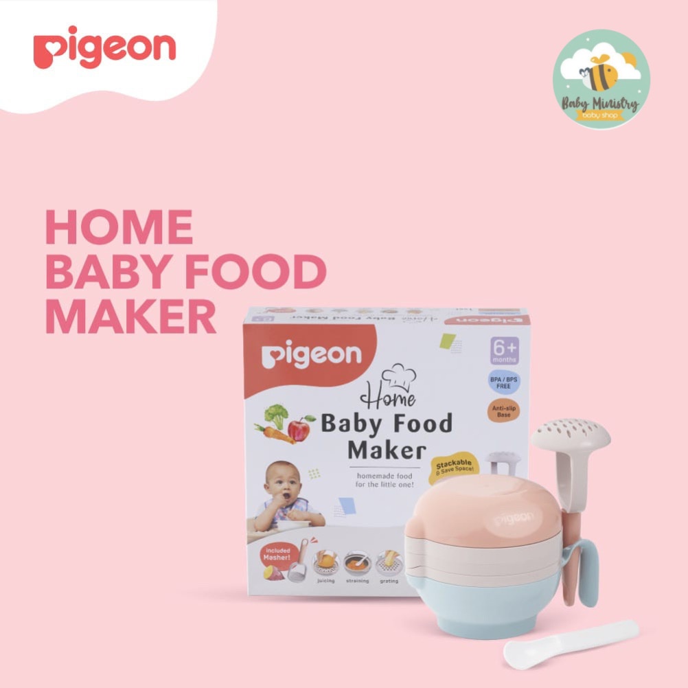 (NEW) PIGEON BABY FOOD MAKER / FOOD MAKER / PEMBUAT MPASI / MPASI / MANUAL / ALAT MPASI