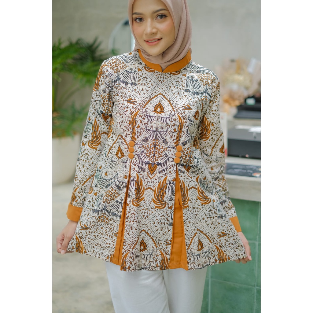 Baju Wanita Kemeja Wanita Blus Batik Wanita