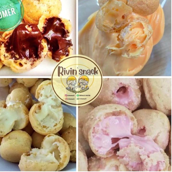 

❋ SOES CREAM MERK SARIKAYA 1KG (COKLAT / STRAWBERRY / VANILLA/ KEJU) SUS MANIS SARIKAYA ➷