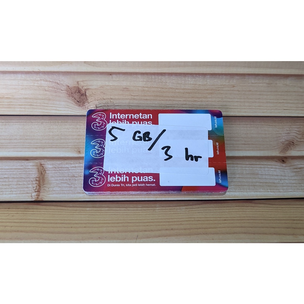Tri Voucher 5 gb/3 hr