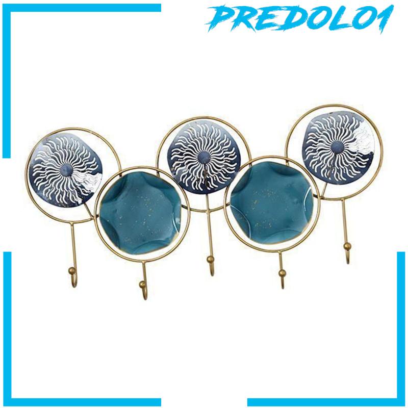 [Predolo1] Rak Jas Modern Tempel Dinding Tempat Kunci Coat Hook Rel Untuk Kamar Mandi Dapur