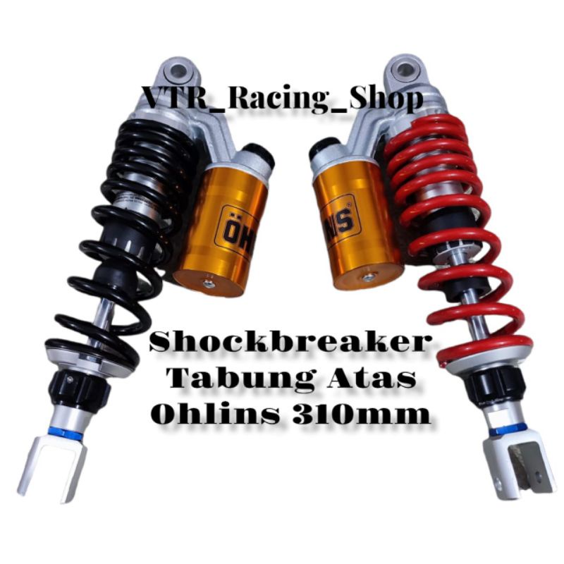 Shockbreaker Matic Tabung Atas Supensi  Ohlins 310mm &amp; 330mm Beat Scoopy Fino Mio Genio Xeon GT125 Vario 110 Fi Vario 150 Vario 125 K.D