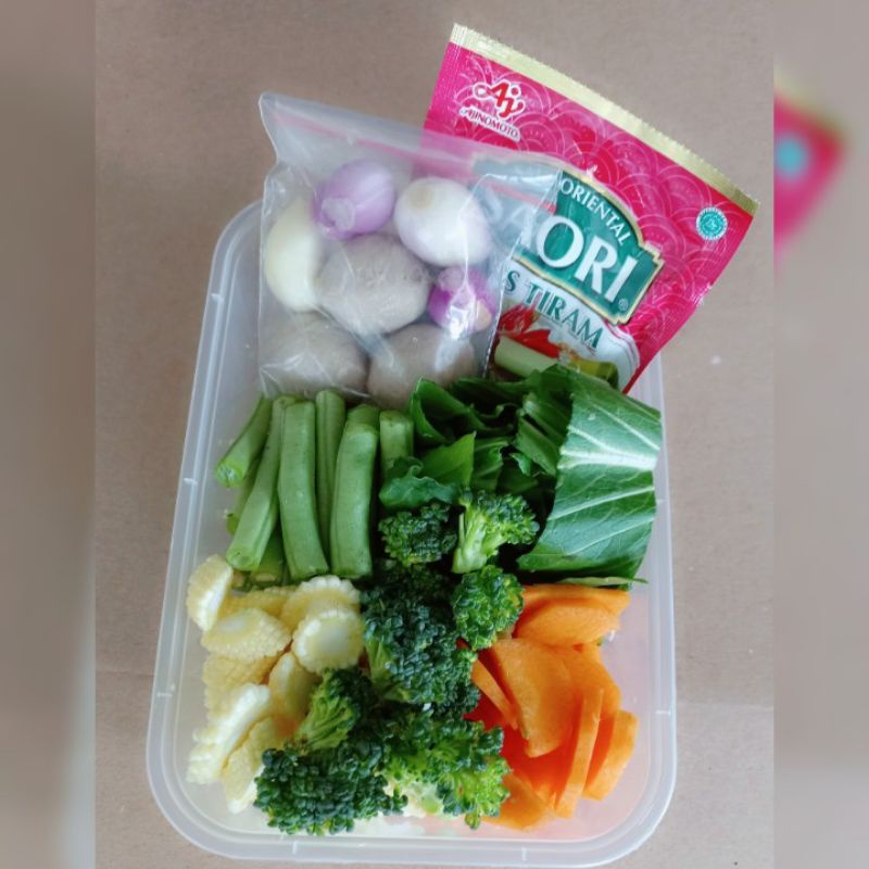 

Sayur Capcay komplit