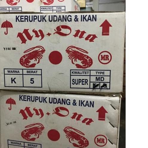 

✳ Kerupuk Udang Ny. Ona dus / Kerupuk Udang Nyonya Ona Dus 5kg ℗