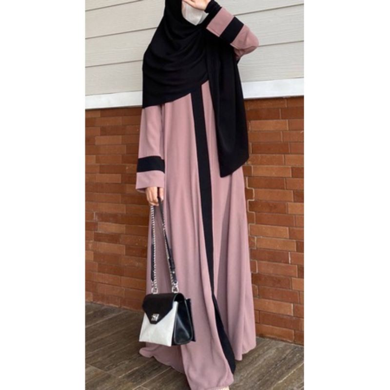 Haura Abaya | Abaya Turkey | Abaya Basic by Himosly