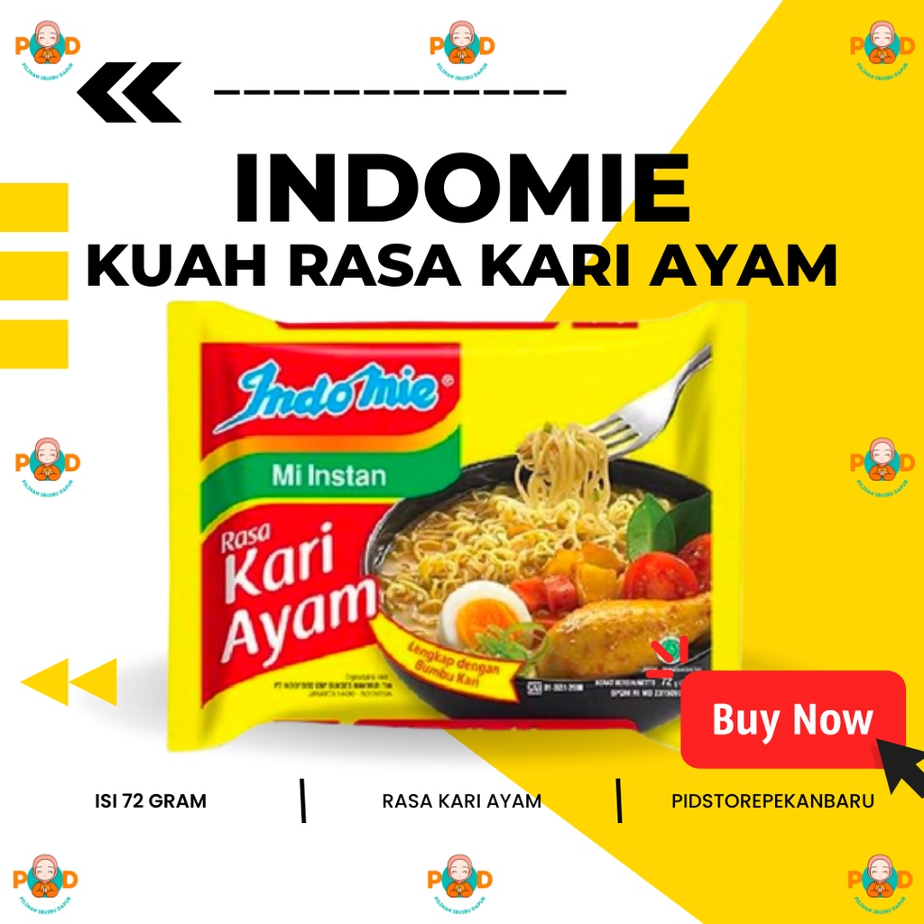 

INDOMIE KARI AYAM / MI KARI AYAM 72 GRAM