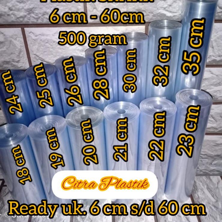 

Lebih Berkualitas Plastik shrink / plastik segel / plastik wraping 500gram