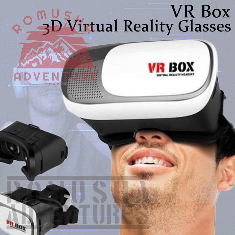 VR Box 3D Virtual Reality Glasses Box / Kacamata VR HP 360