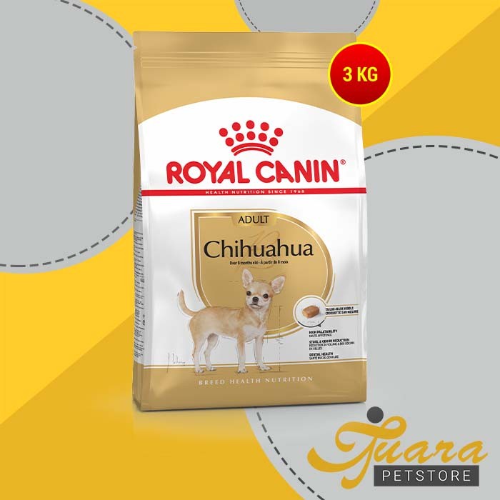 Makanan Anjing Royal Canin Chihuahua Adult 3 Kg