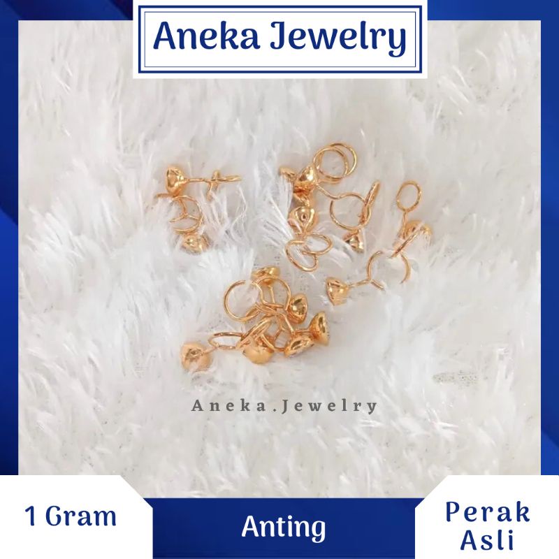 Anting Toge, Sepuh Emas Kuning, Perak 925