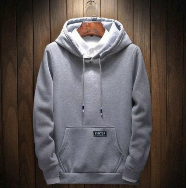 SALE TERBATAS Sweater Pria Distro Deas Off White Berkerudung Dingin Remaja Memakai Hoodie Polos Kere