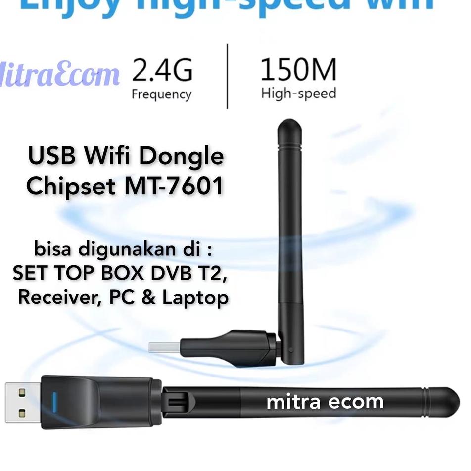 Garansi Terbaik USB Wifi MT 7601 for Set Top Box DVB T2 TV Digital / PC / LAPTOP HighSpeed