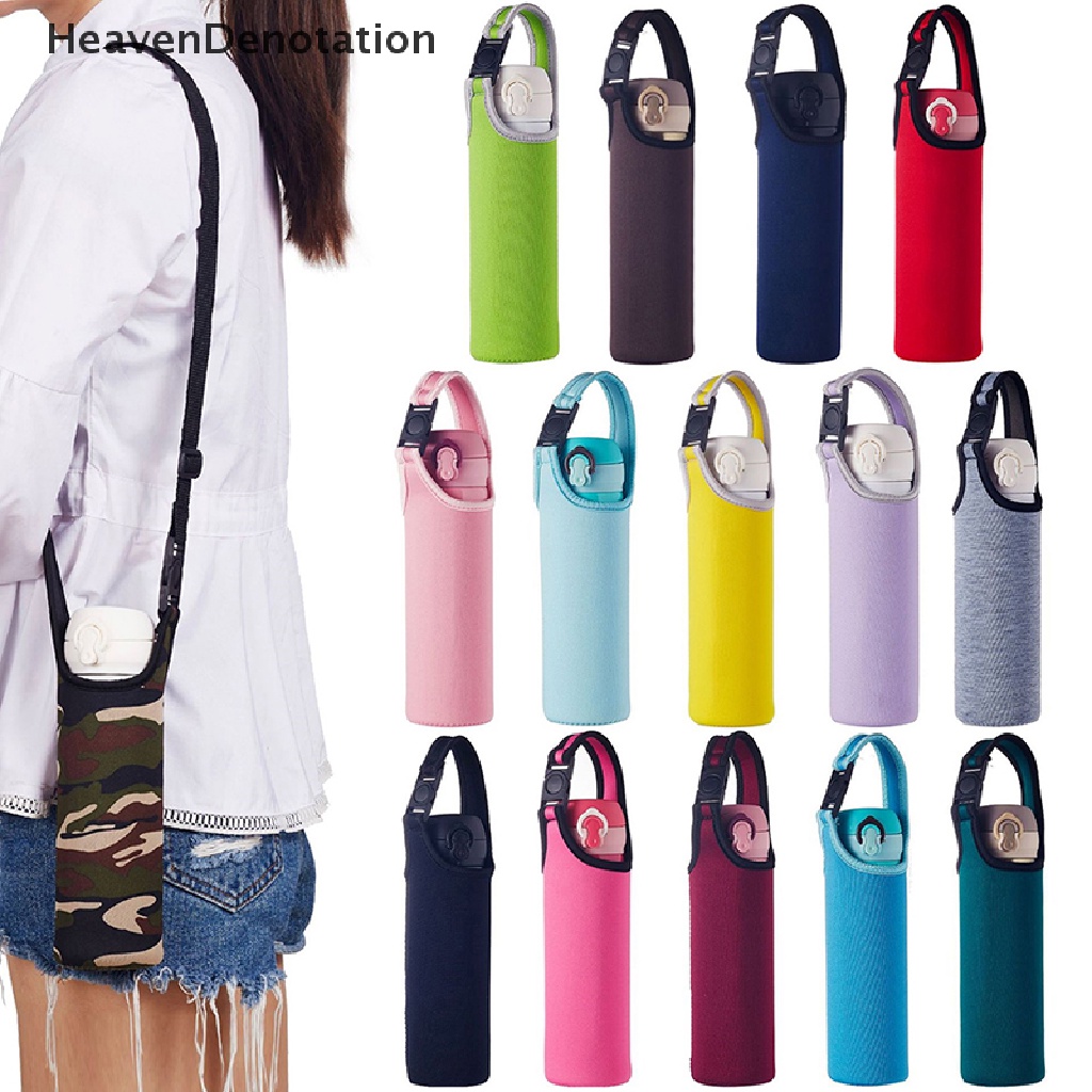 [HeavenDenotation] 500ml Baru Portabel Panas Insulated Cup Sleeve Case Travel Penutup Botol Air HDV