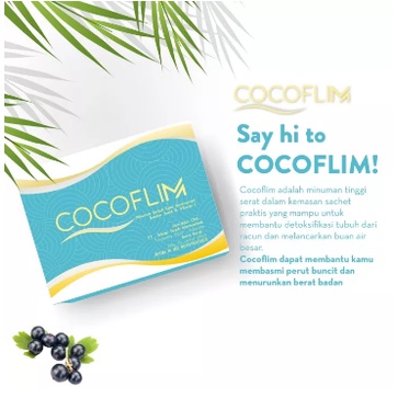 [COD] COCOFLIM Minuman Diet Sehat Ampuh Detox Tubuh Suplemen Alami