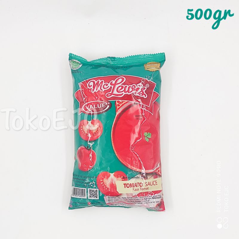 

[EJC] Mc Lewis Tomato Sauce / Saus Tomat 500gr