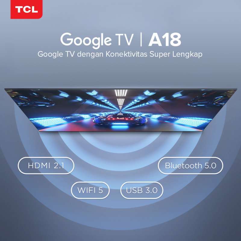 TCL LED Android TV 55 UHD 4K Ultra HD Bezeless Smart Google TV 55A18