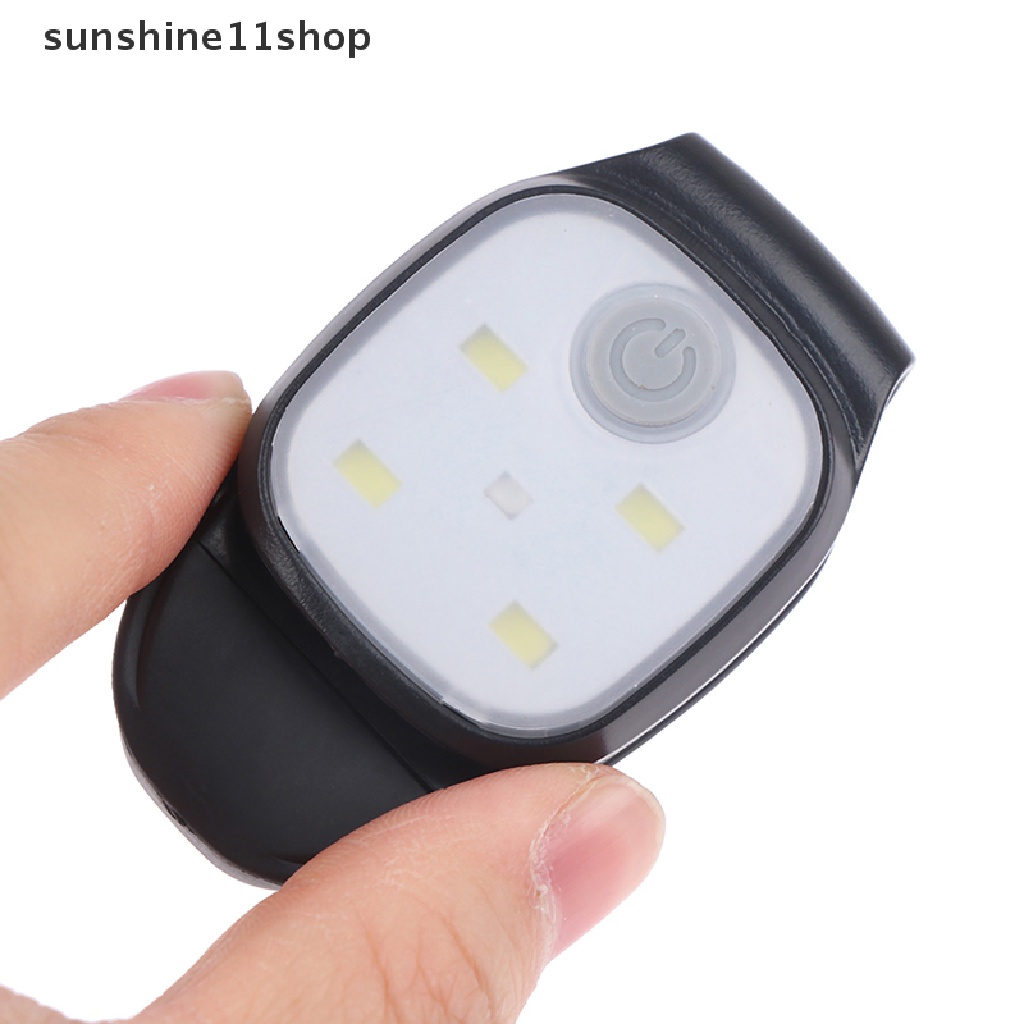 Sho Senter Klip LED 4mode Lighg USB Rechargeable Clip On Aksesoris Lampu N