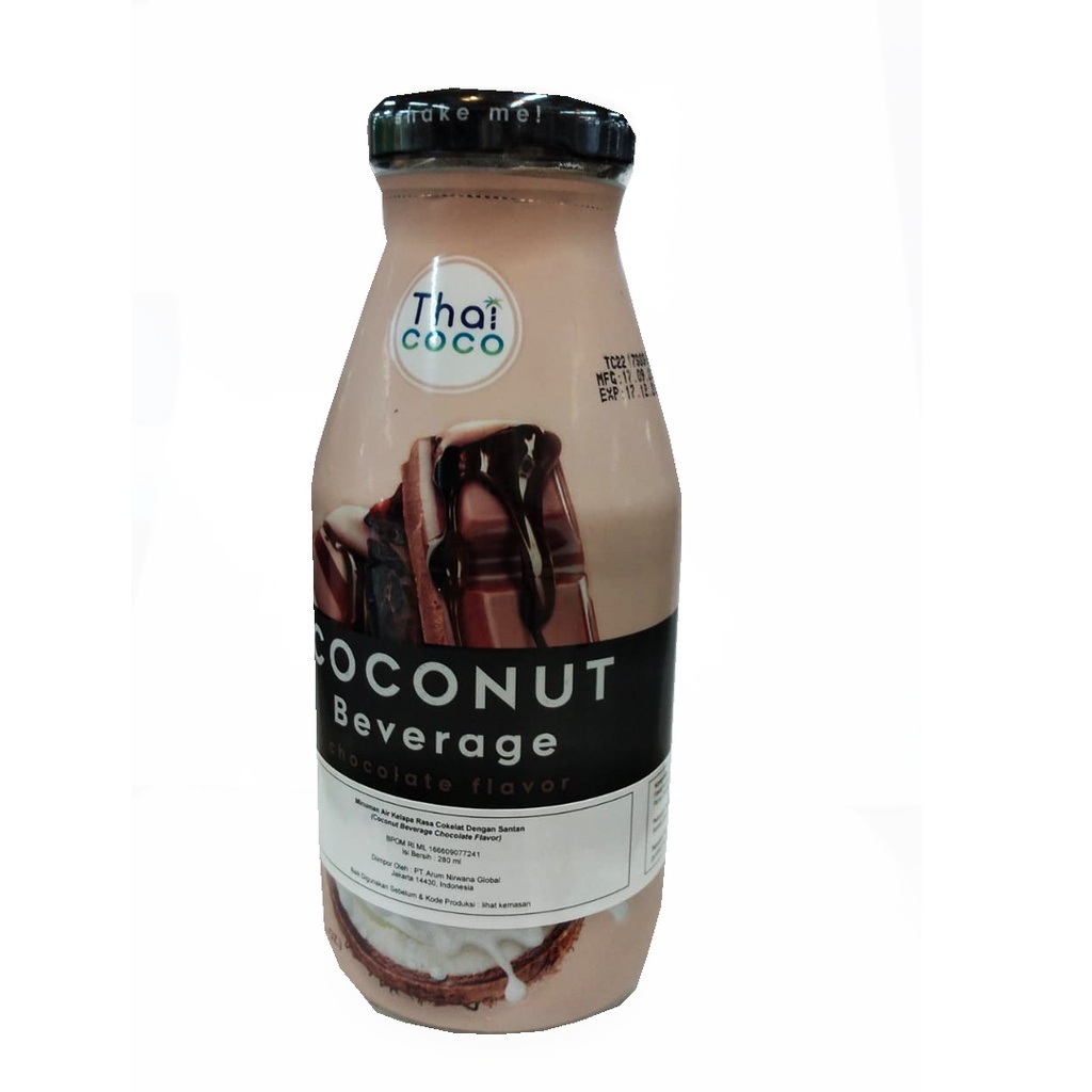 

THAI COCO COCONUT BEVERAGE CHOCOLATE FLAVOR 280ml
