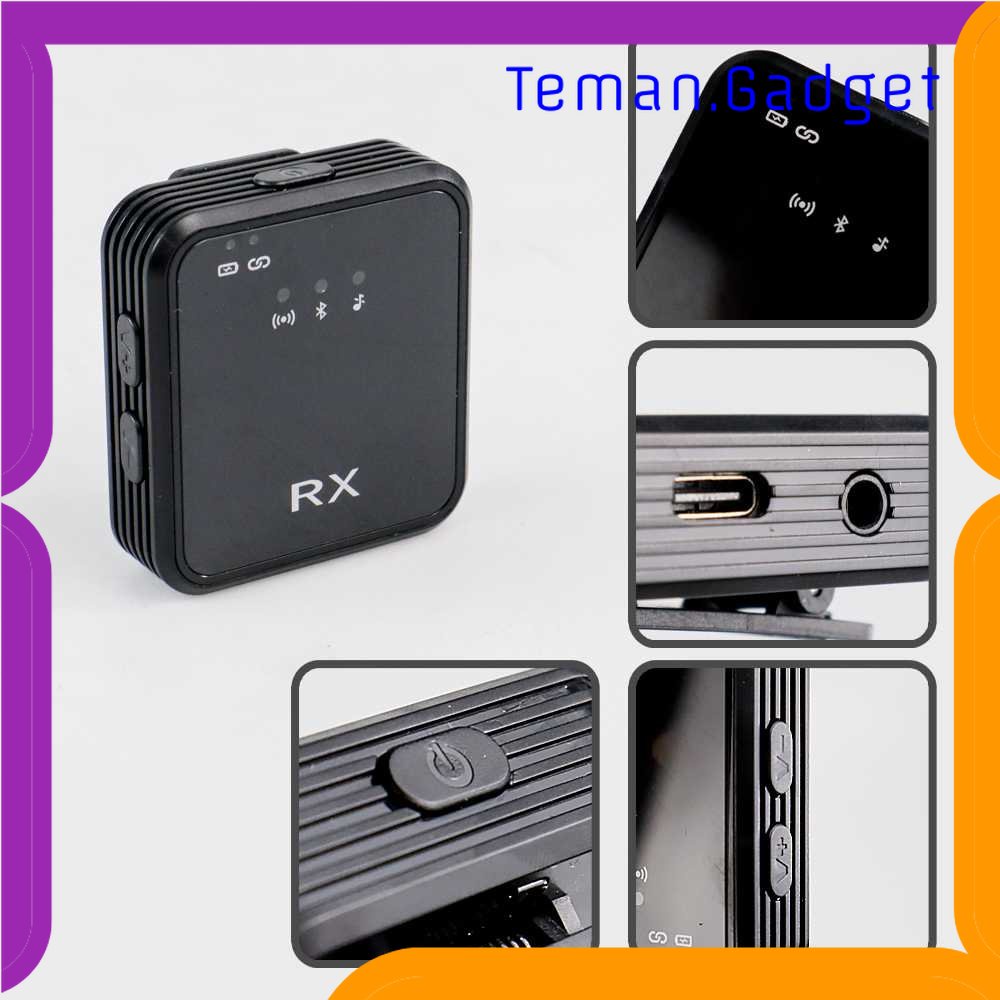 TG - KMR ANYTROX Clip On Mic Wireless for Vlogging Live Streaming Portable - ANC50