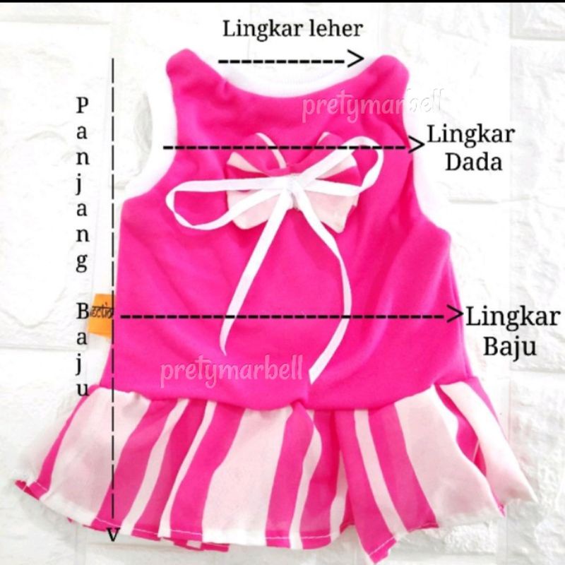 Baju Kaos Singlet Hewan Motif Polka Murah Meriah
