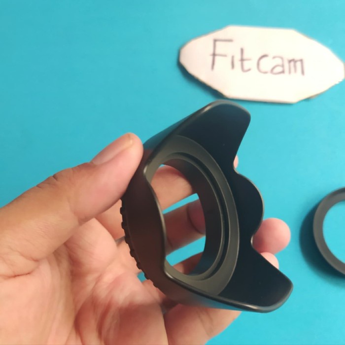 Terlaris Lemshood Lens Hood Corong Lensa Sony 16 50 40.5Mm A6000 A6300 A6500 A7