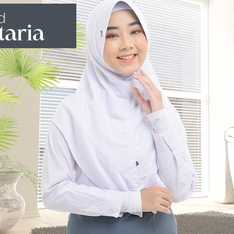 ✷ Rabbani - Kerudung Sekolah Instan Wudhu  Staria ☏