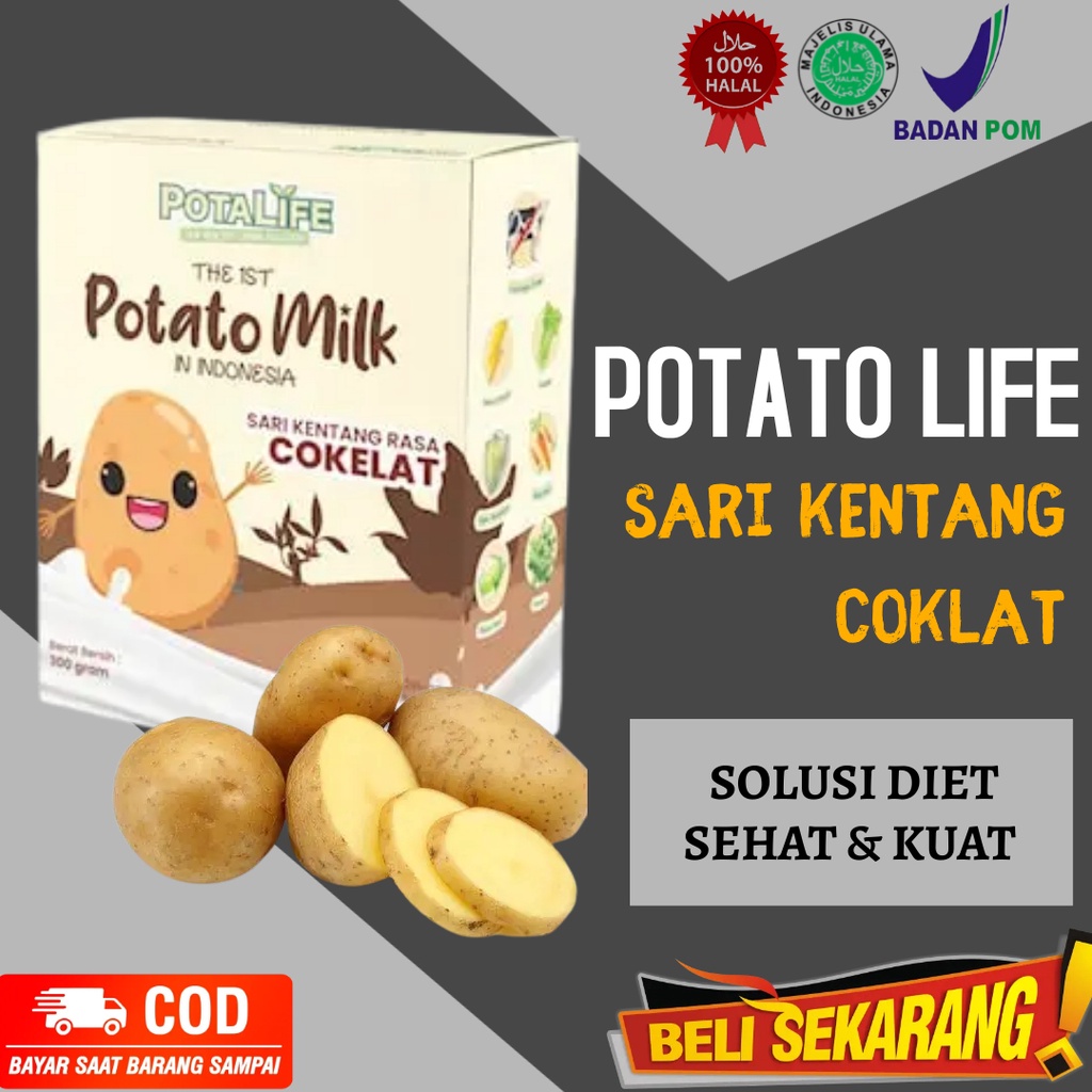 

SARI KENTANG 300 G POTATO LIFE GARANSI COD