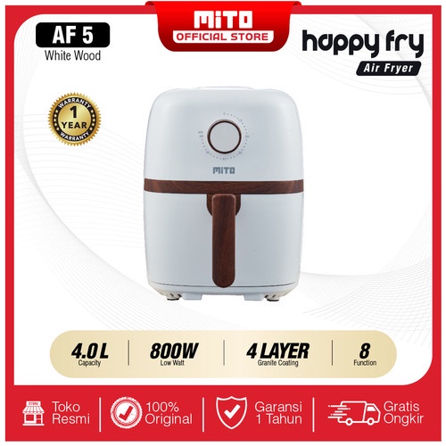 Digital Air Fryer AF5 Happy Fry 4L Mito