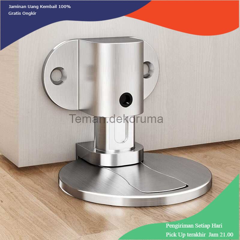 TD - DPR KAK Penahan Pintu Model Slot Anti-Collision Magnetic Door Stopper - XS-X018