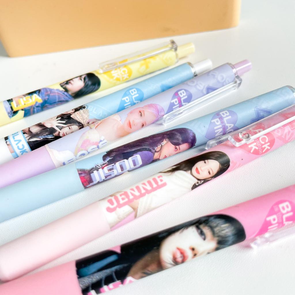 

Pulpen Model Cetek Mekanik Kpop Cewe Cute Viral Pena Gel Bisa Cod