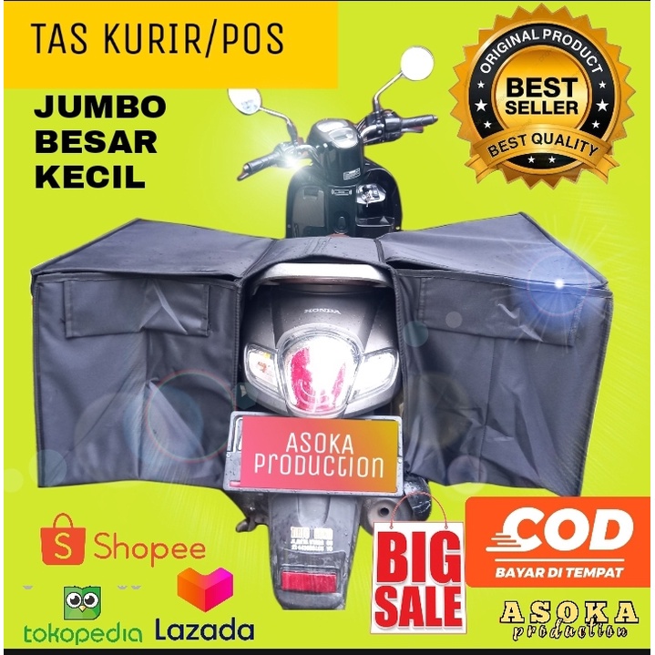 Obrok Tas Pos Tas Kurir Tas Rengkek Tas Motor Jumbo RENGKEK MOTOR