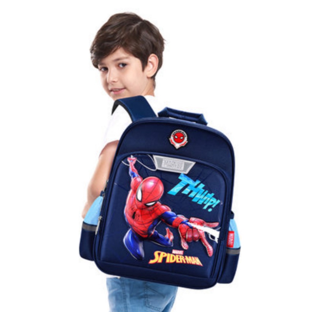 Tas anak laki - tas sekolah anak SD cowok - tas ransel anak Spiderman