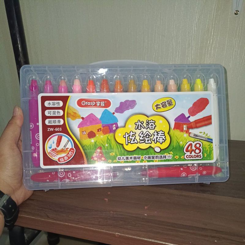 

crayon grasp 48 warna tipe besar