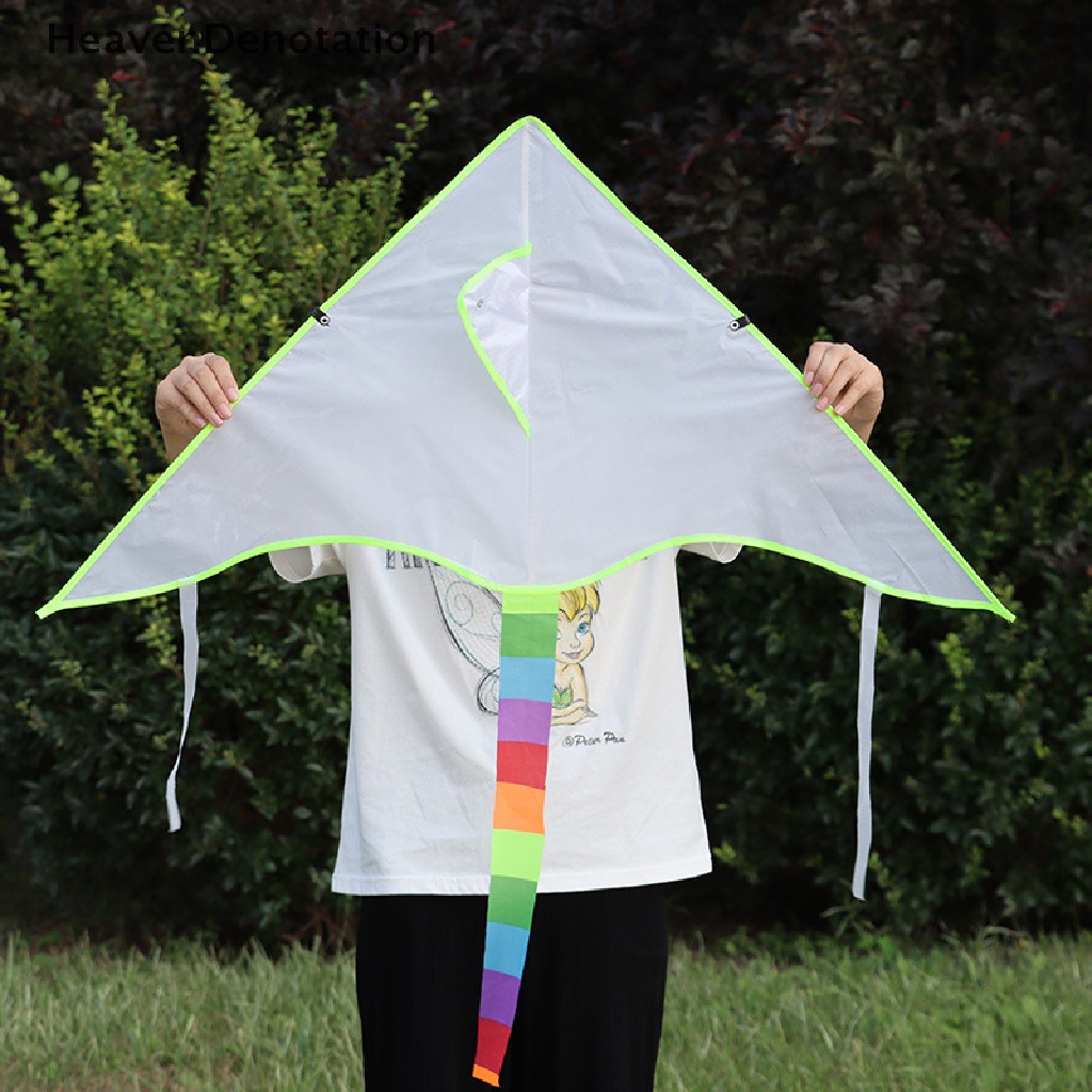 [HeavenDenotation] Blank Kite Children Education Paing Kite Children Kite flying Mainan outdoor HDV