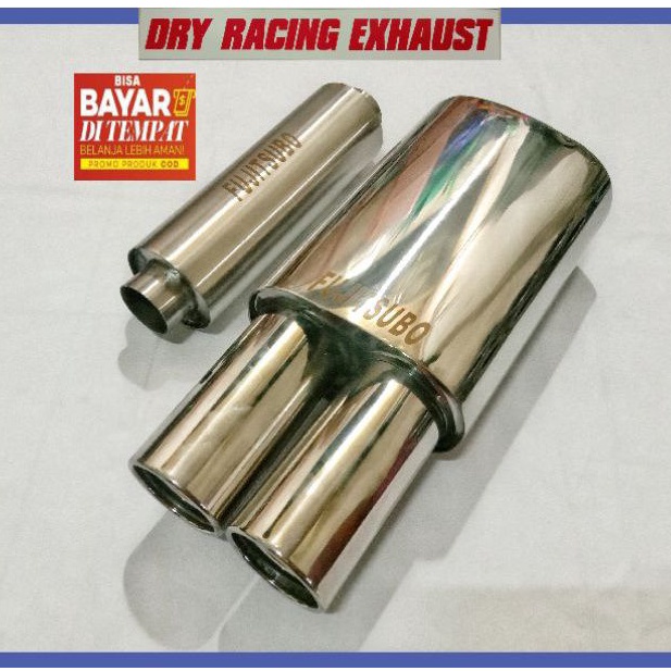 RESONATOR FUJITSUBO & KNALPOT MOBIL FUJITSUBO FULL STENLESS